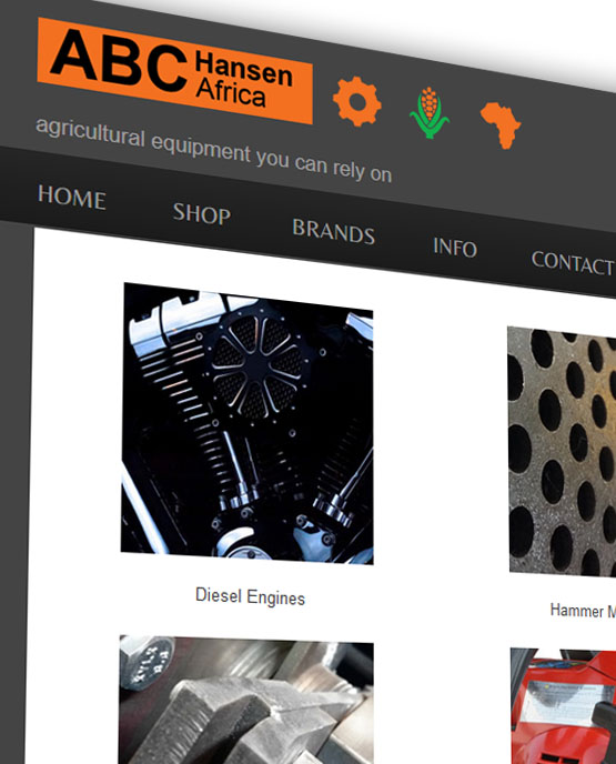 ABC Hansen onine shop example